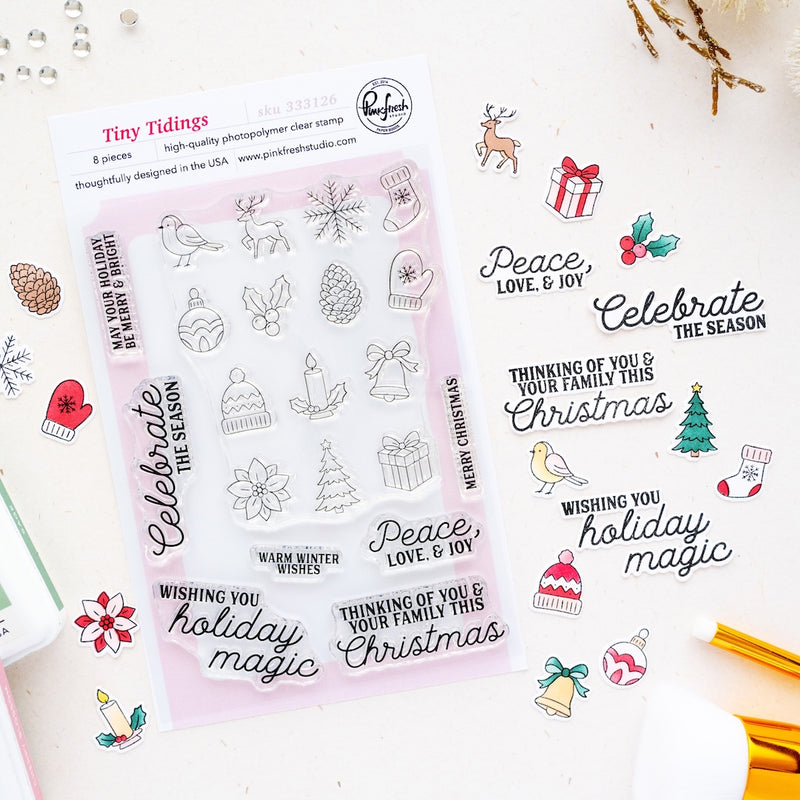 Tiny Tidings stamp