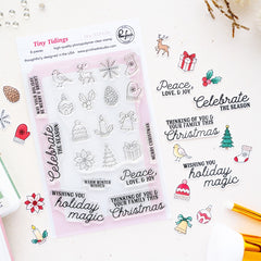 Tiny Tidings stamp