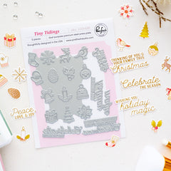 Tiny Tidings press plate