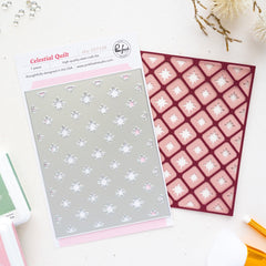 Celestial Quilt coverplate die