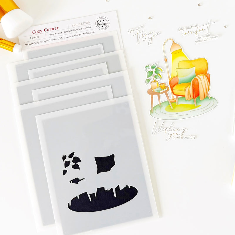 Cozy Corner stencil