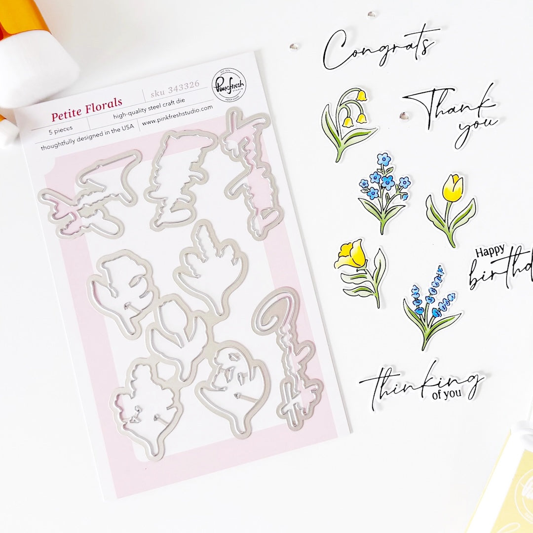 Petite Florals die
