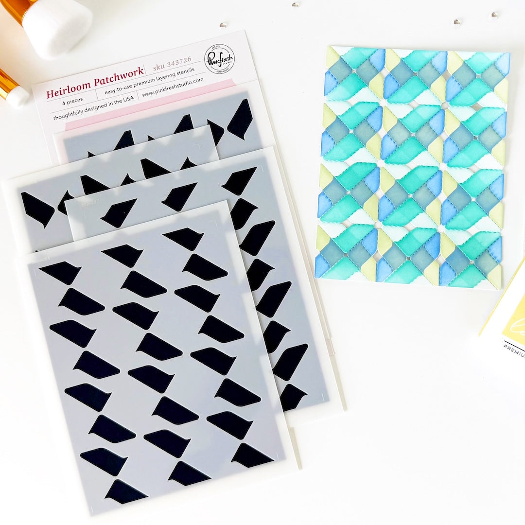 Heirloom Patchwork stencil