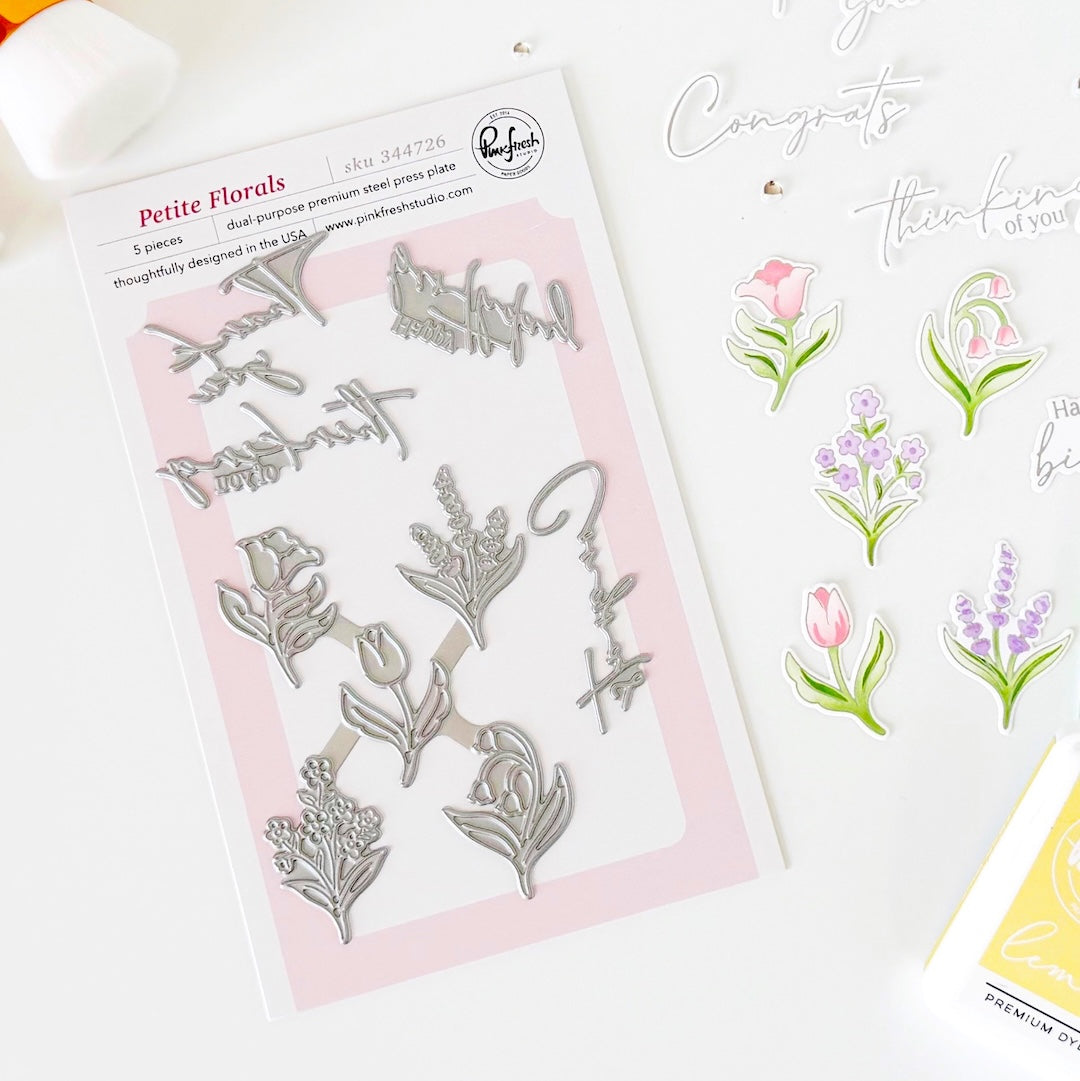 Petite Florals press plate