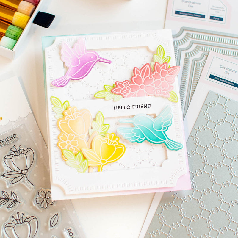 Hummingbird Floral Bundle