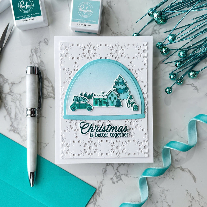 Festive Hearts & Falling Snow Bundle