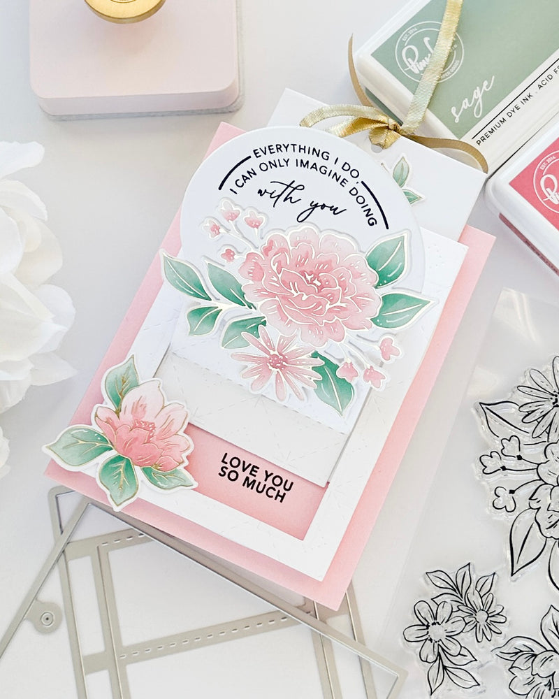 Dreamy Florals die