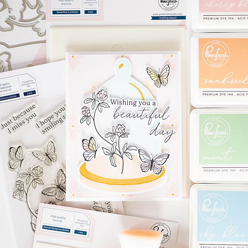Butterflies in a Cloche Bundle