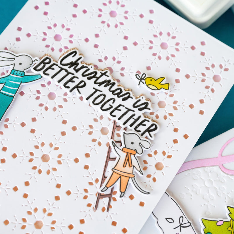 Festive Hearts & Falling Snow Bundle