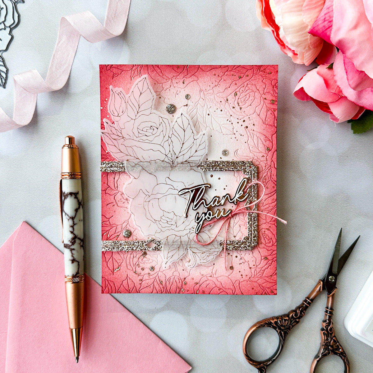 Beautiful Roses press plate