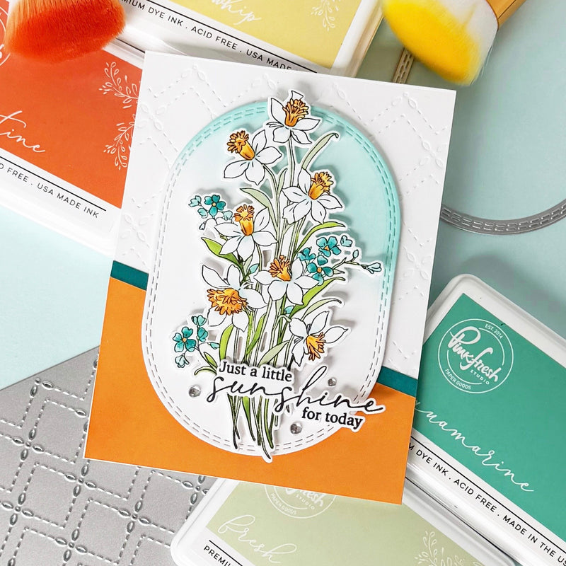 Whispering Daffodils stamp