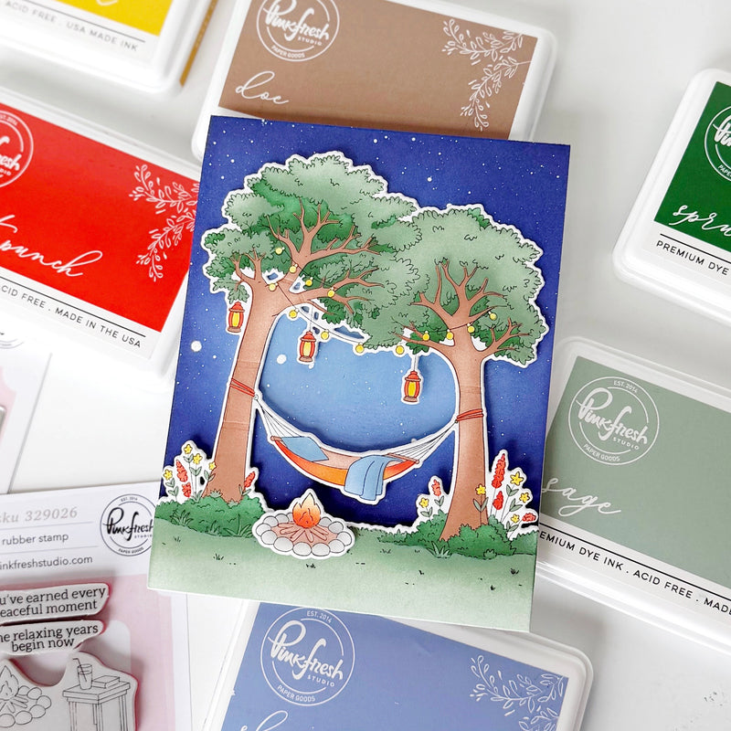 Peaceful Pause cling stamp