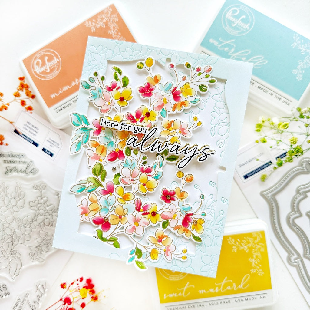 Always Smiling die – Pinkfresh Studio