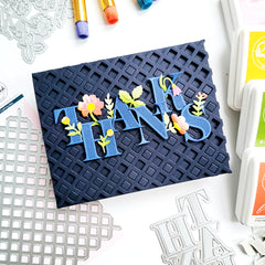 Bloom of Thanks stencil