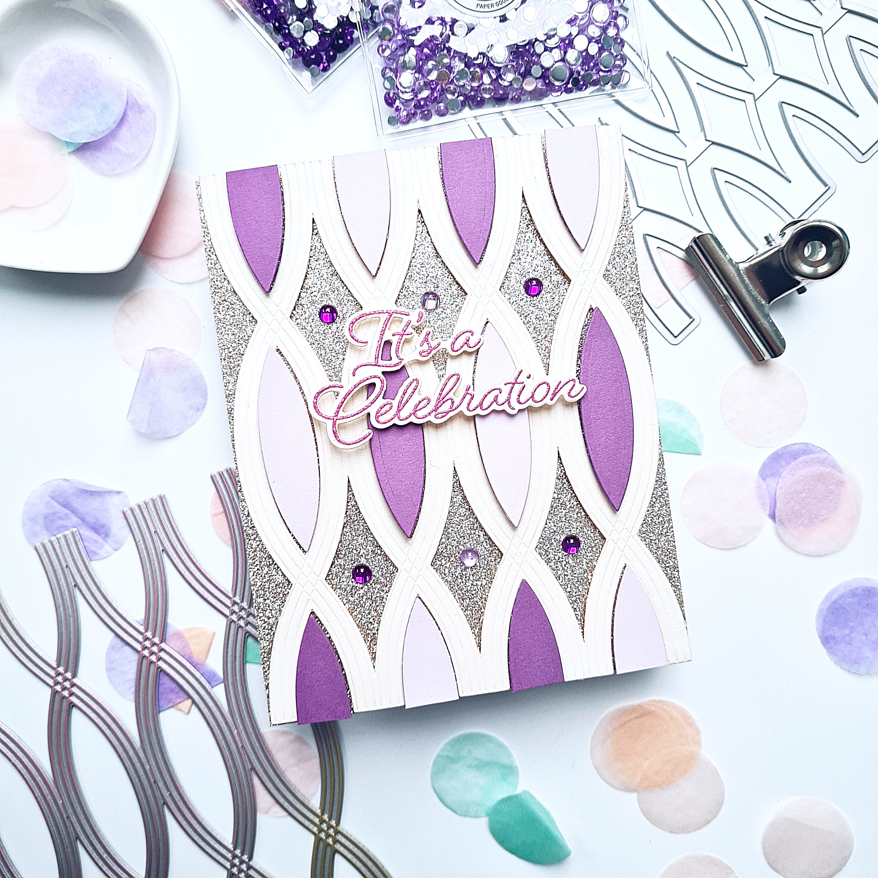 Twist Pattern press plate – Pinkfresh Studio