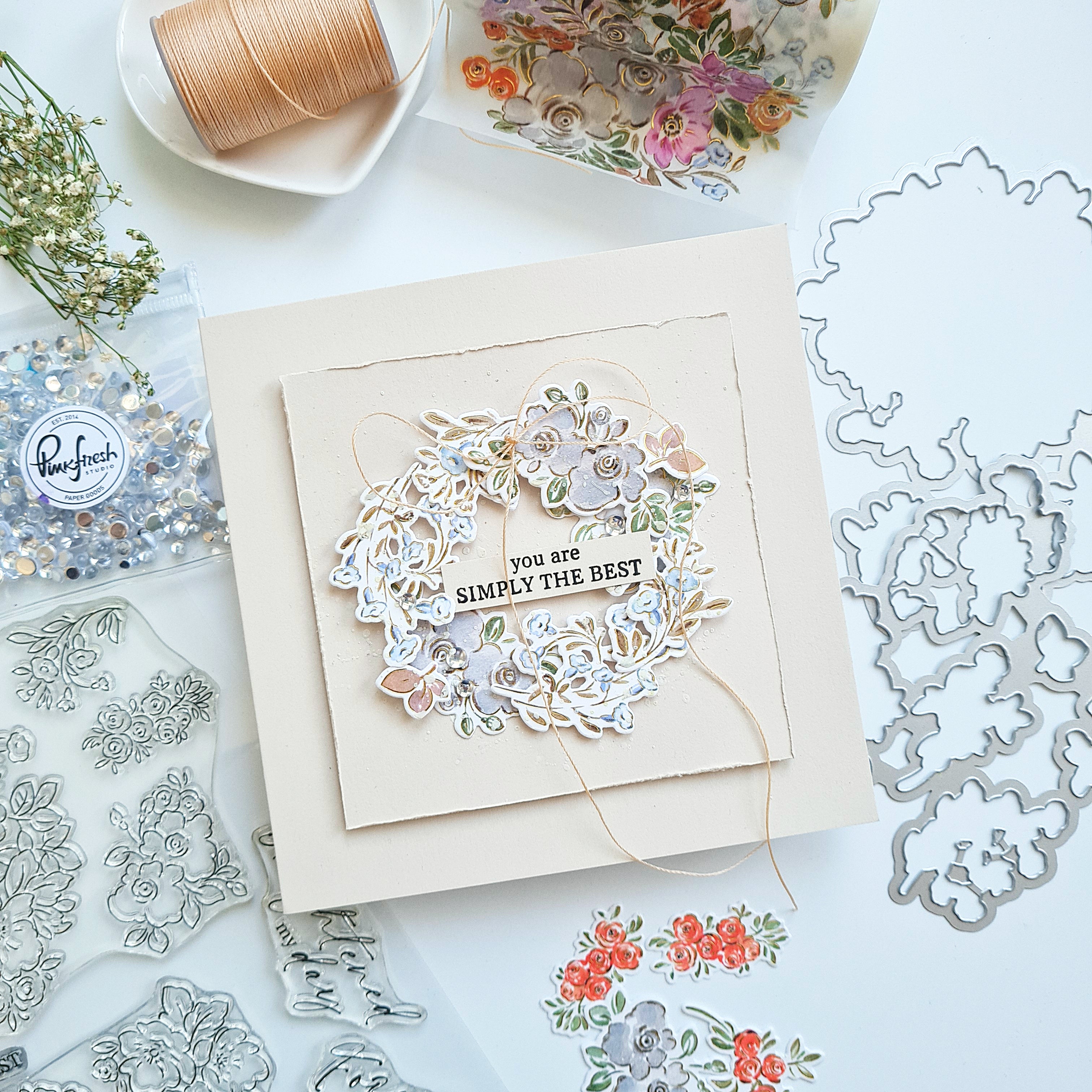 Blooming Grace die – Pinkfresh Studio