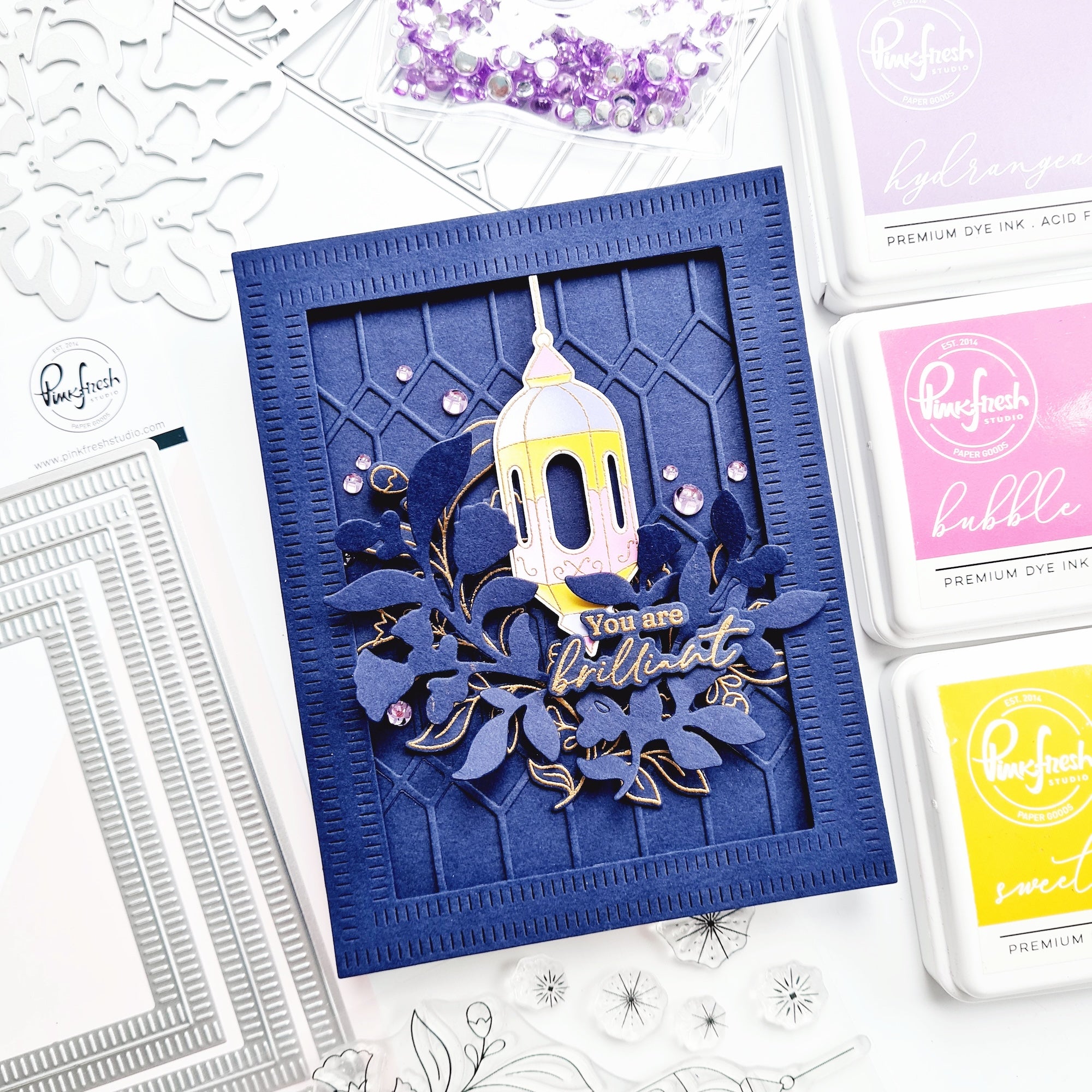 Lantern Botanicals die – Pinkfresh Studio