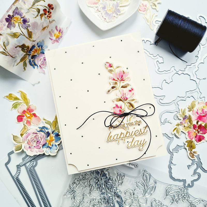 Artsy Floral die