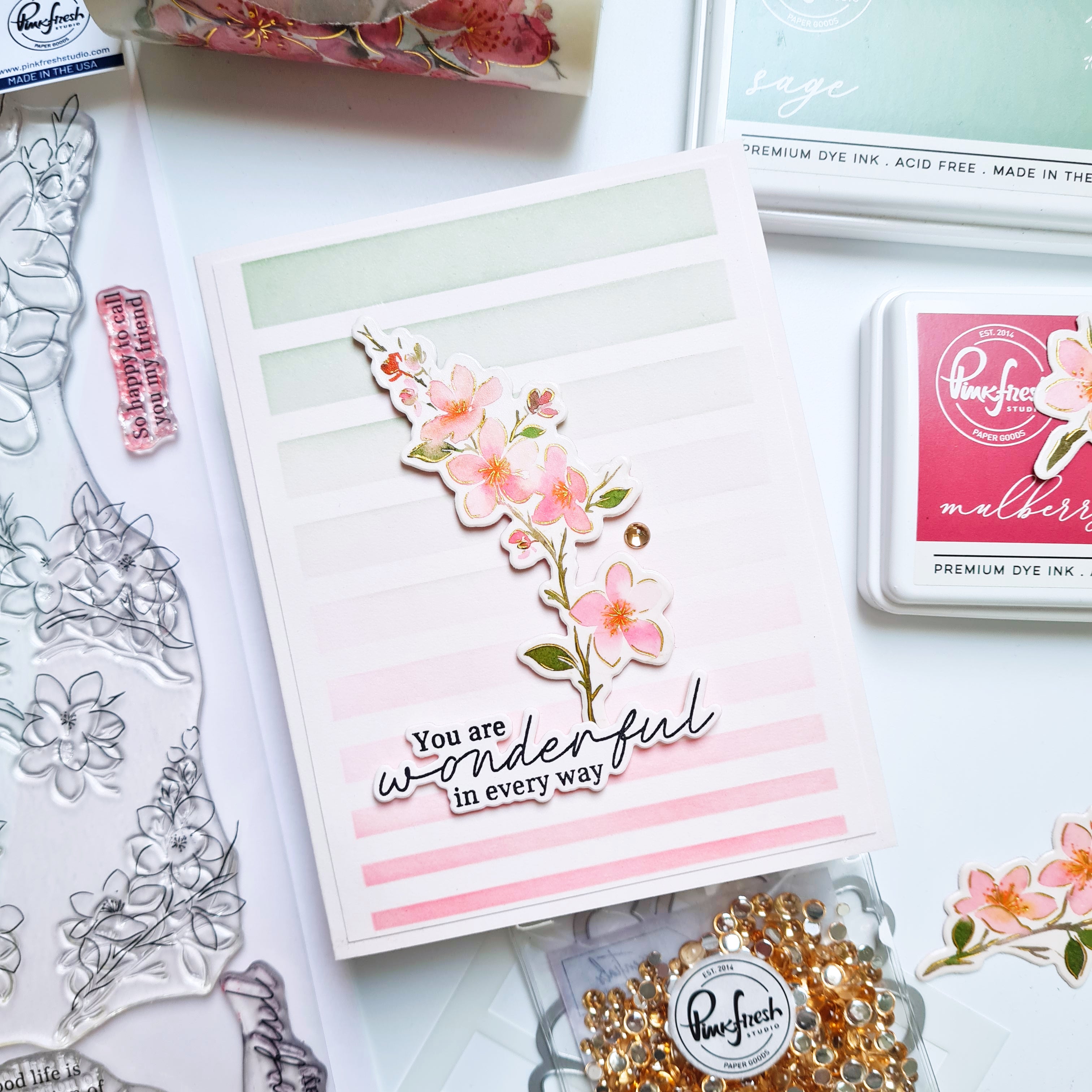 Sakura washi – Pinkfresh Studio
