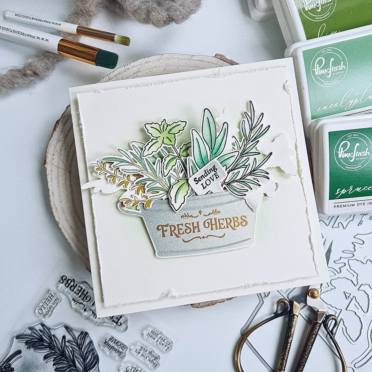 Herb Garden stamp