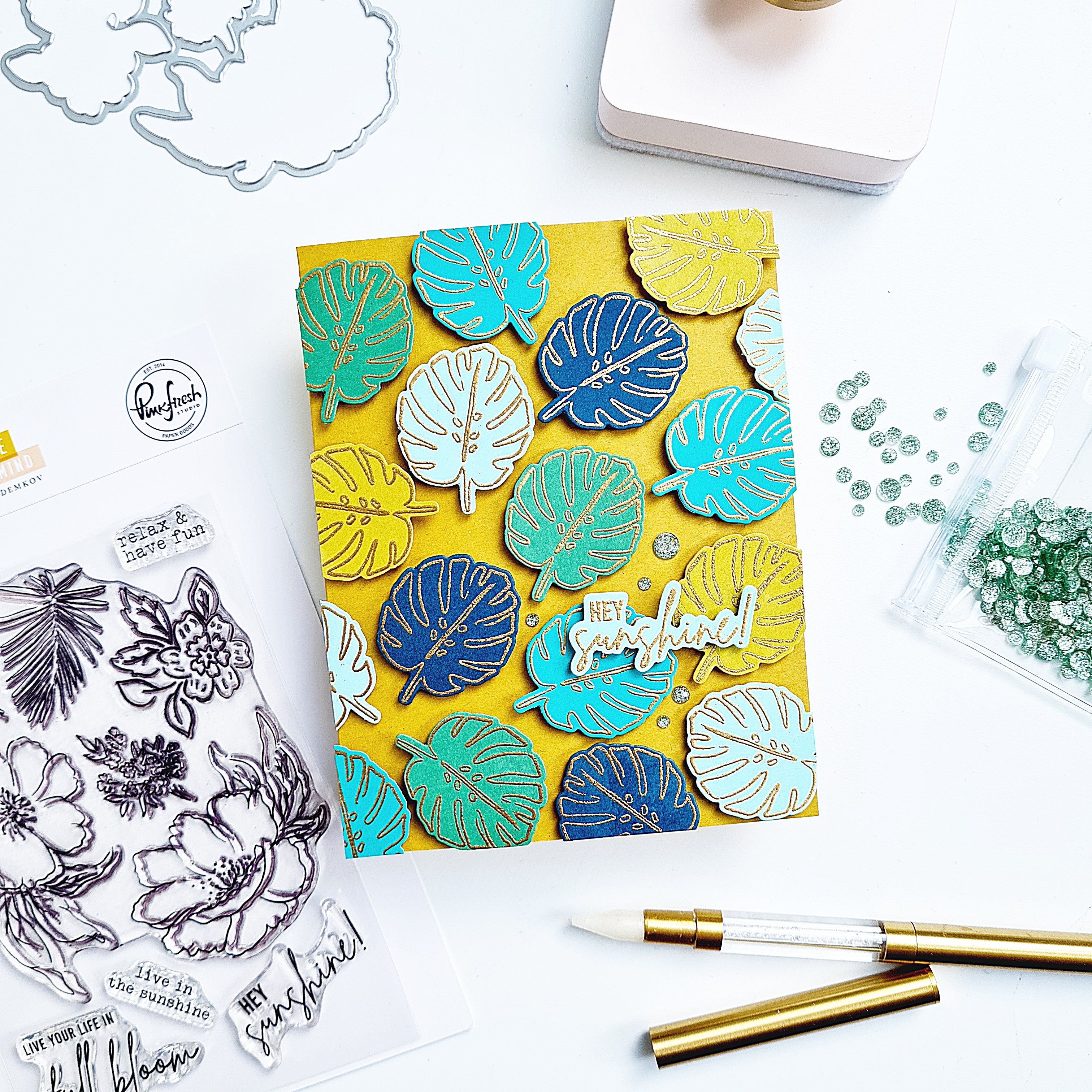 Sunshine on my Mind: Stamp – Pinkfresh Studio