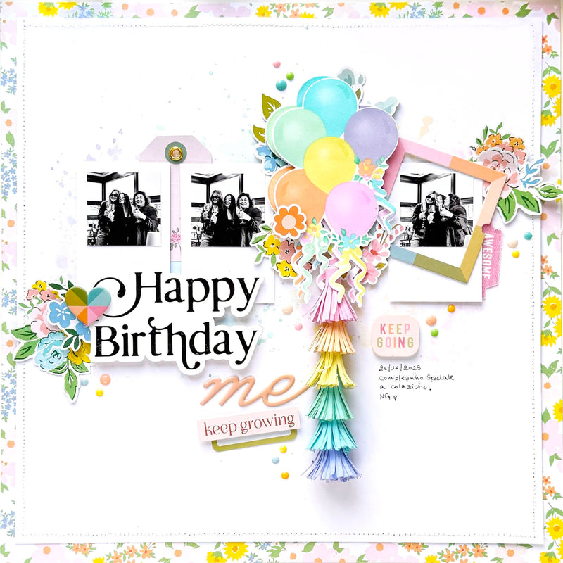 Ribbons & Balloons die