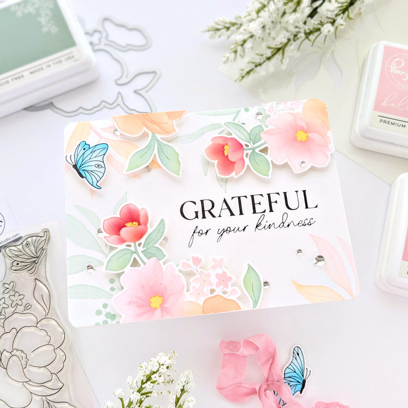 Butterflies in Bloom stamp