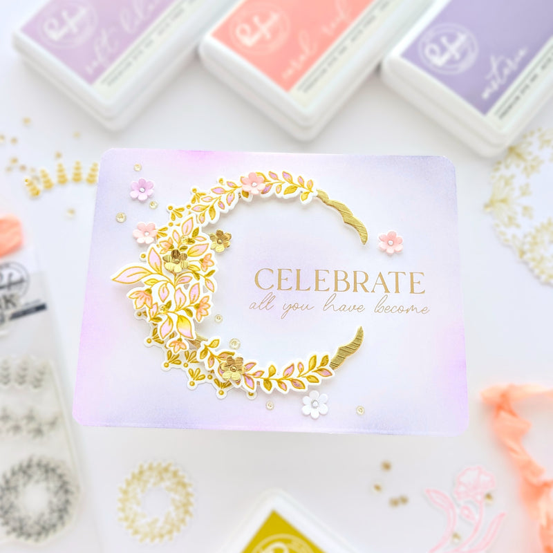 Floral Kaleidoscope stamp