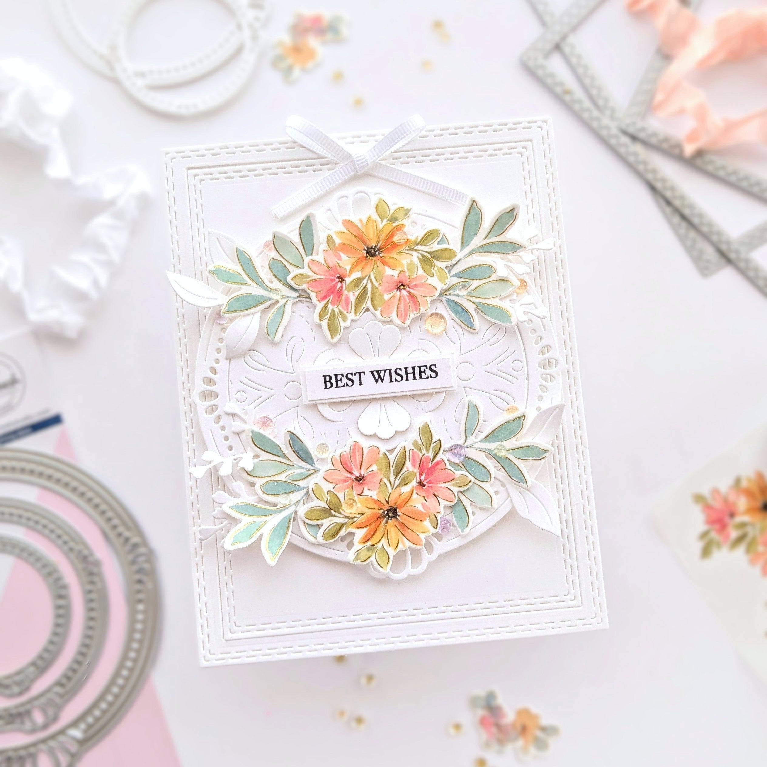 Fresh Florals die – Pinkfresh Studio