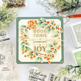 Holiday Large Sentiments stamp