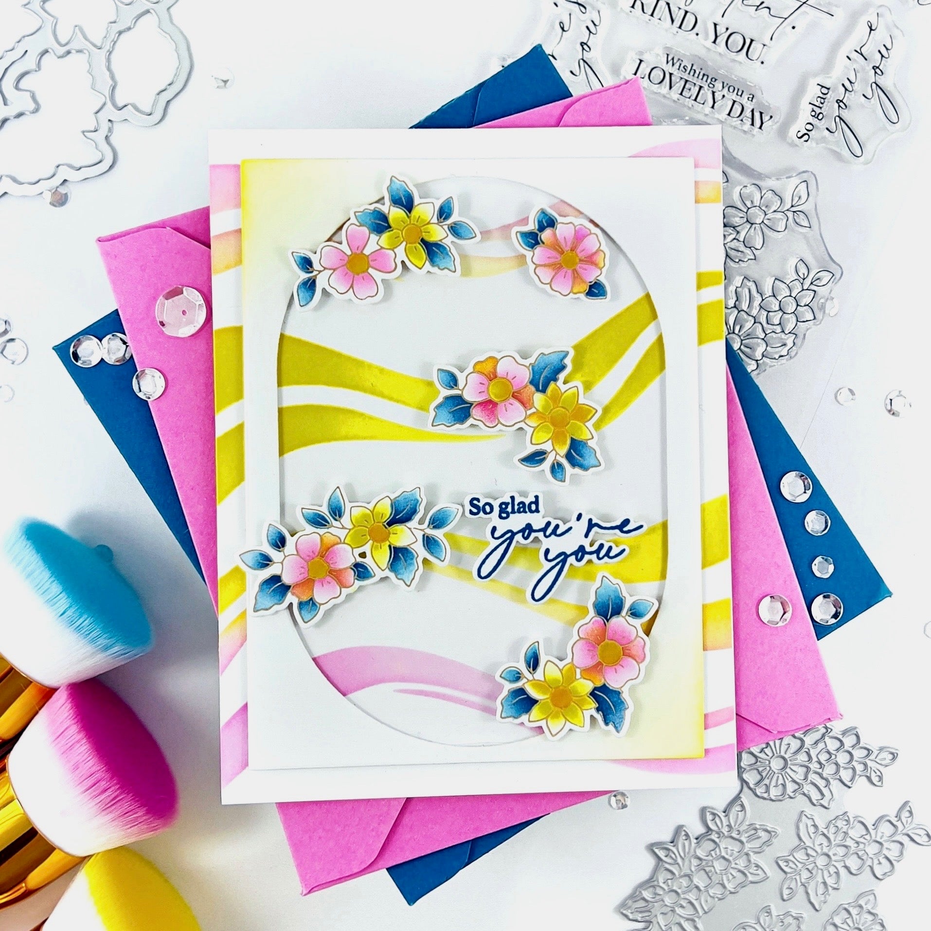Fragrance Notes stencil
