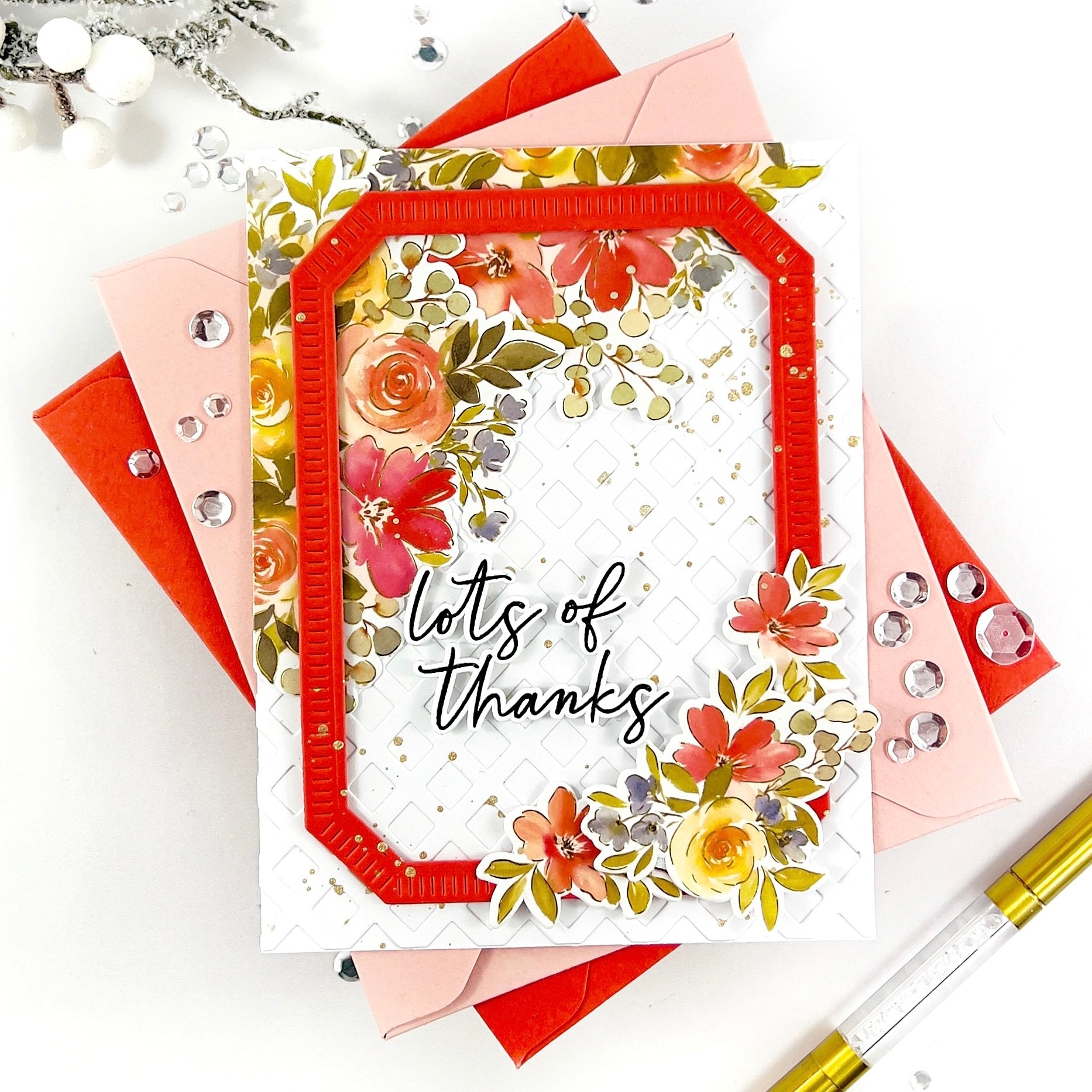 Essentials: Blanket Stitched Octagons die – Pinkfresh Studio