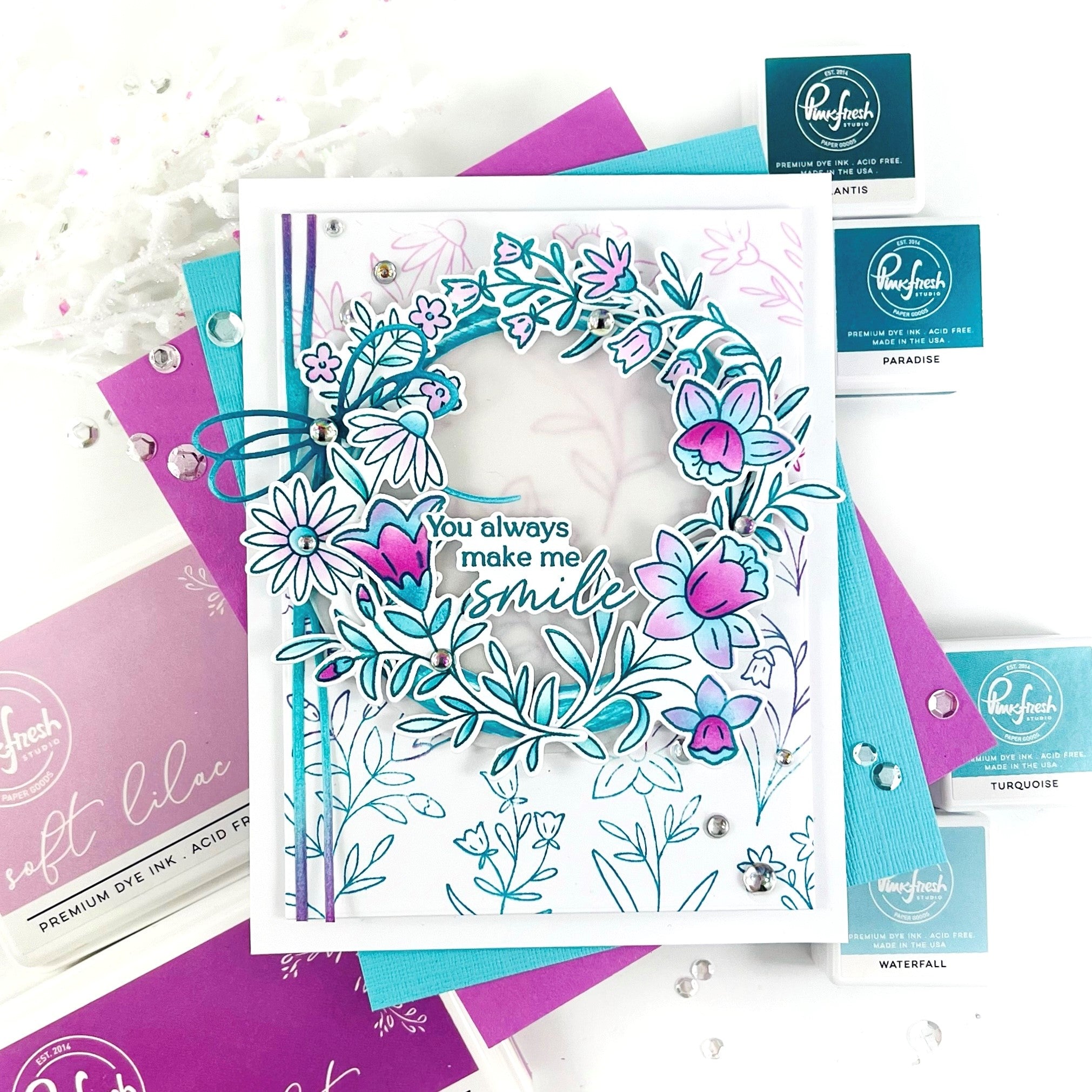 Print Shop: Modern Botanicals stencil