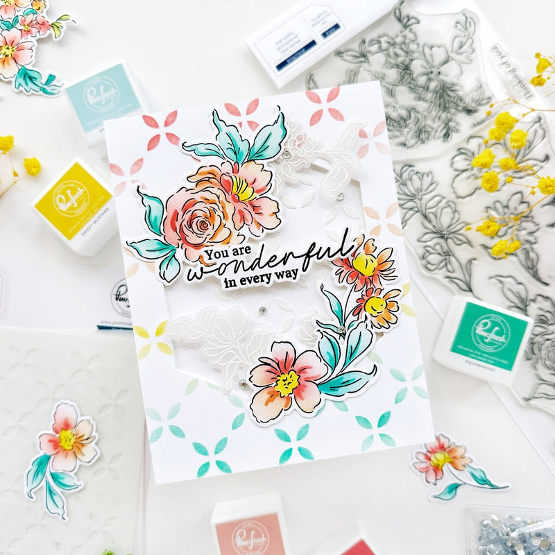Artsy Floral die