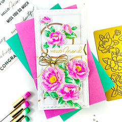 Peony Fantasy hot foil