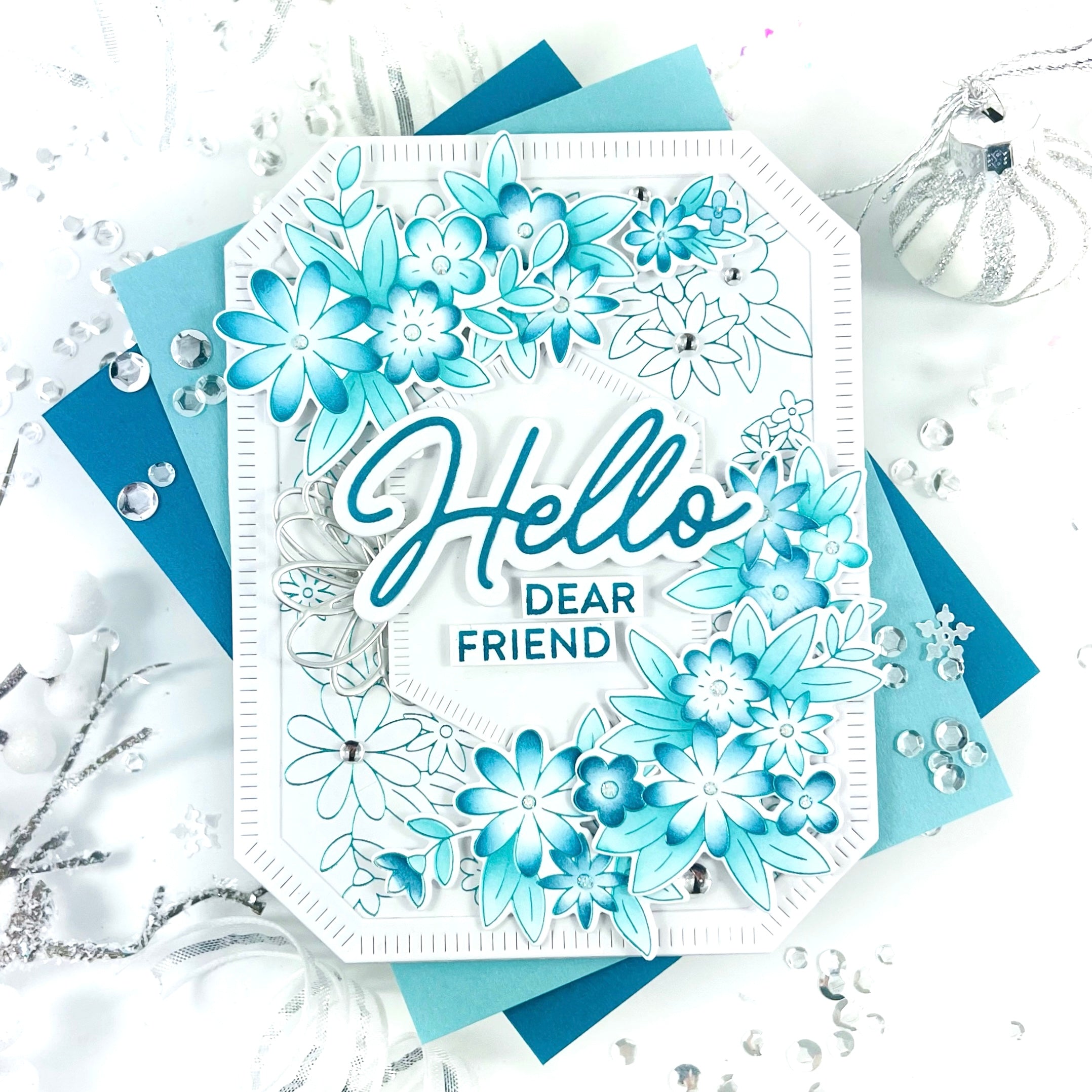 Cheerful Blossoms die – Pinkfresh Studio