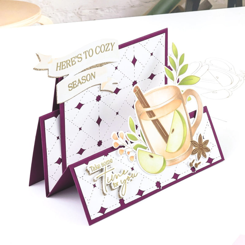 Autumn Sips press plate