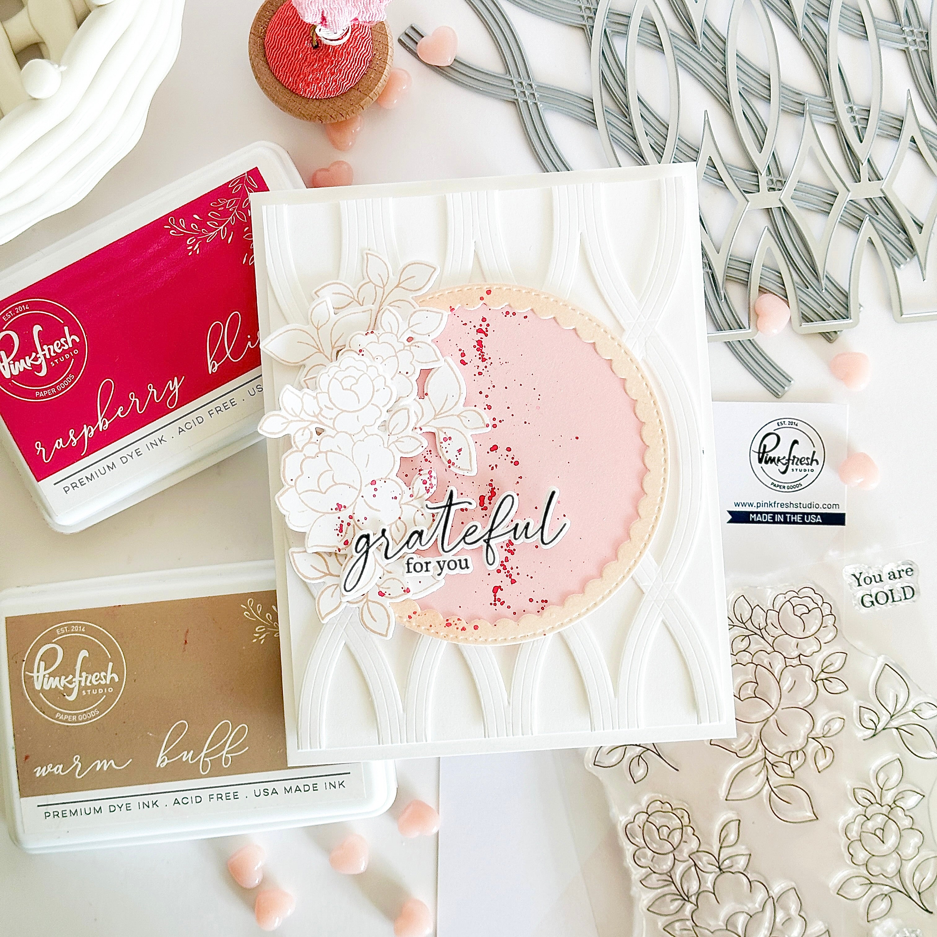 Twist Pattern press plate – Pinkfresh Studio