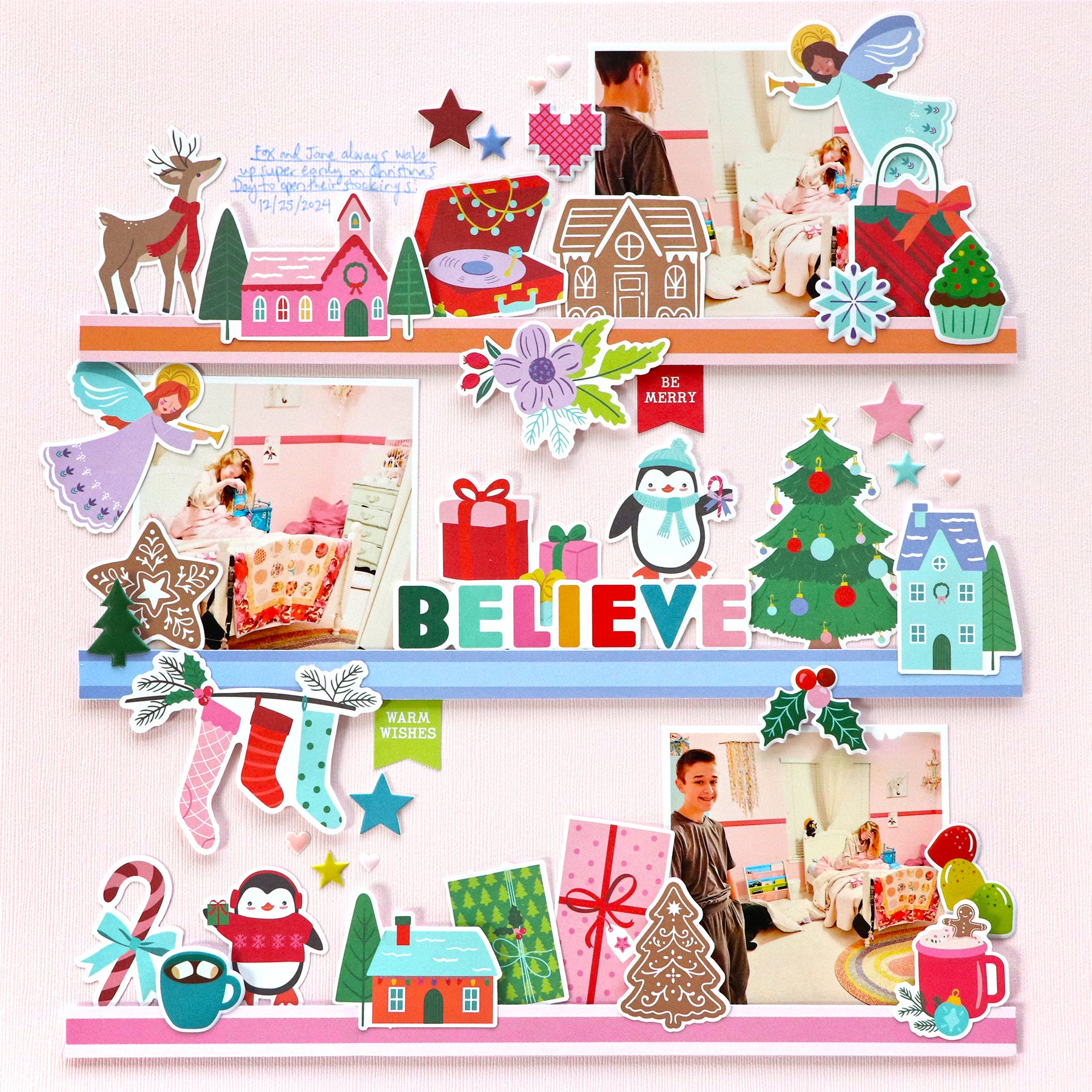Very Merry Christmas: Cardstock Stickers