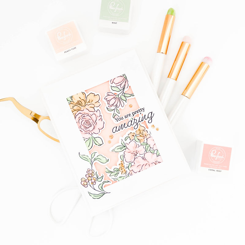 Artsy Floral die