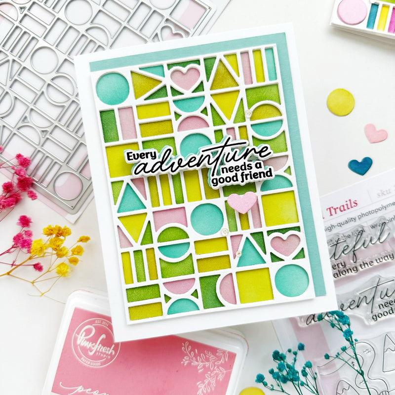 Block Party stencil