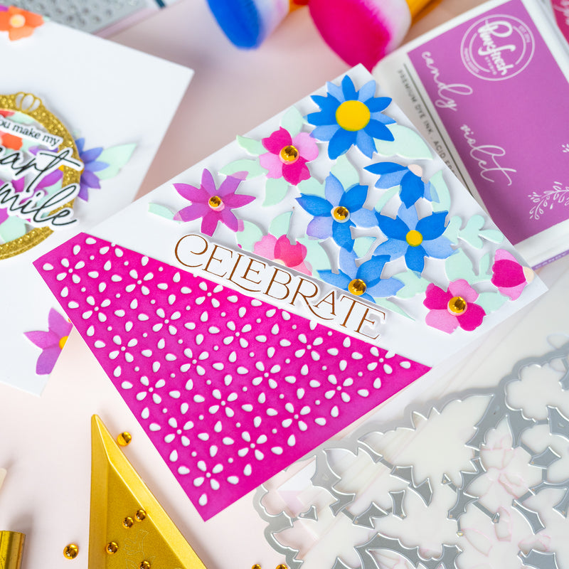 Floral Lattice coverplate die
