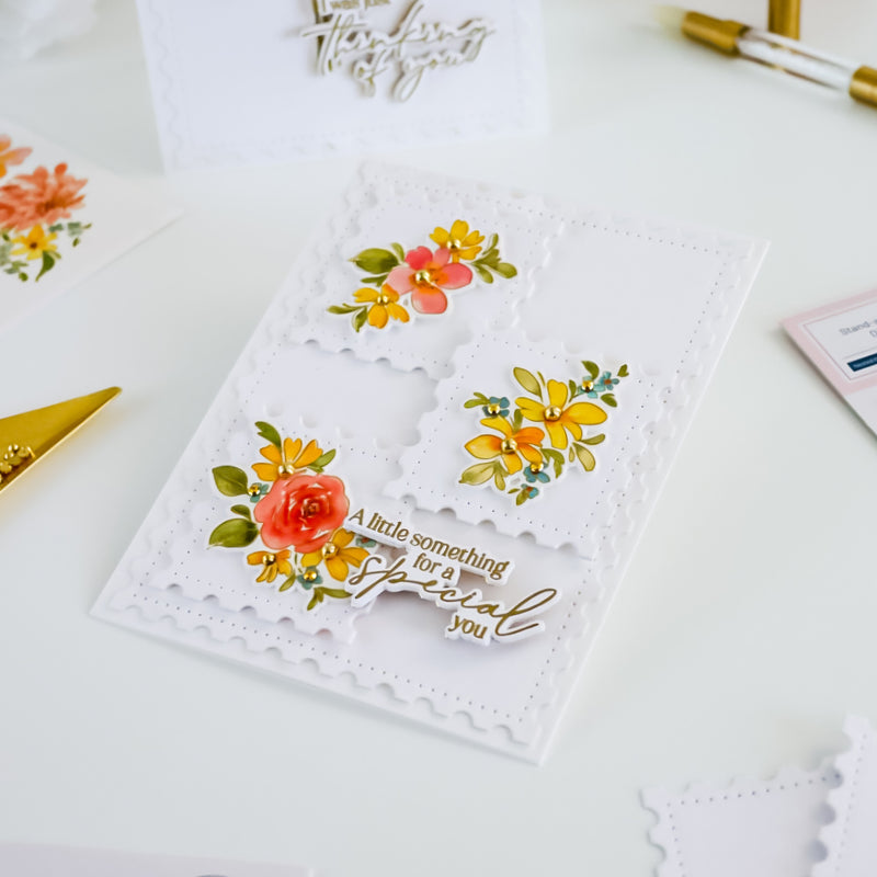 Essentials: Nested Rectangles Postage Edge