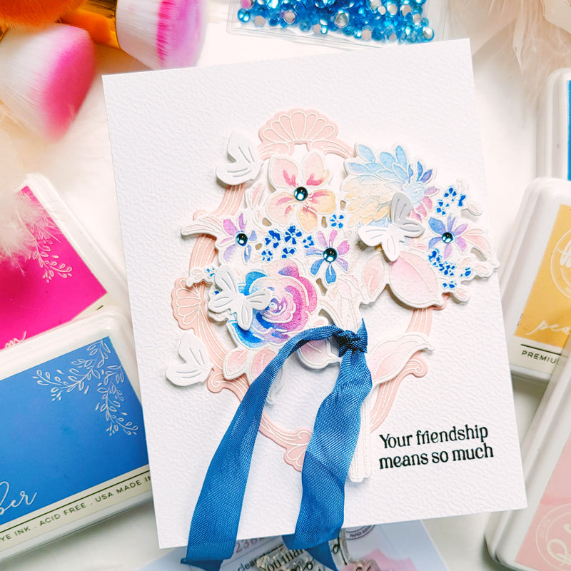 Blossom Medallion stamp