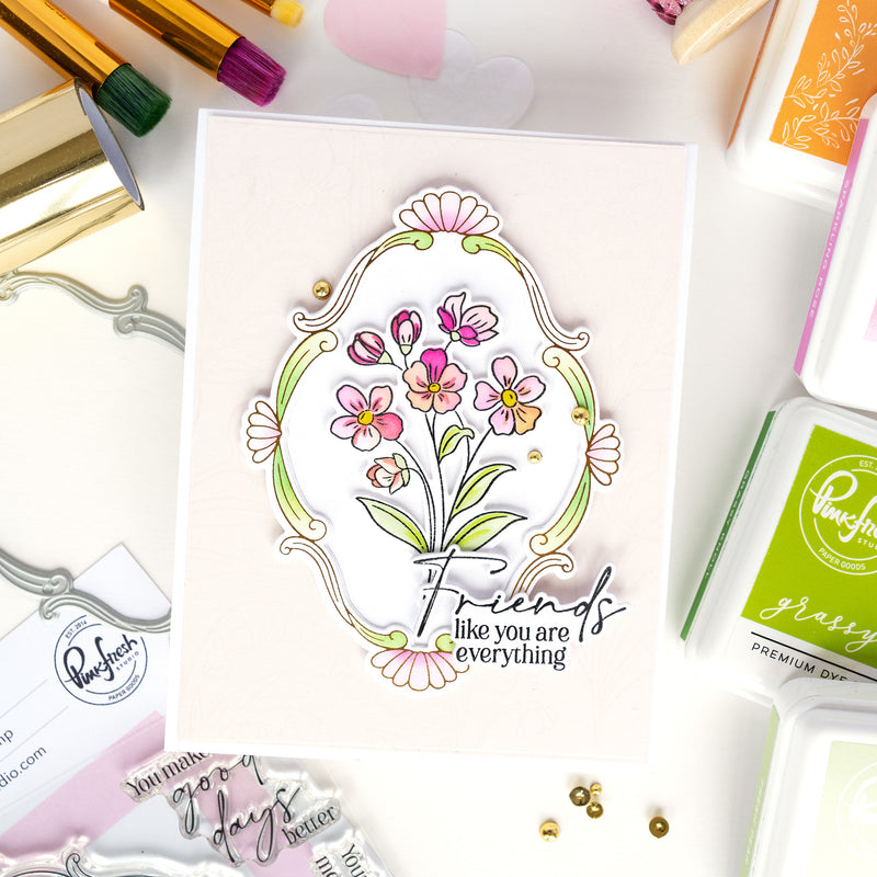 Blossom Medallion stamp