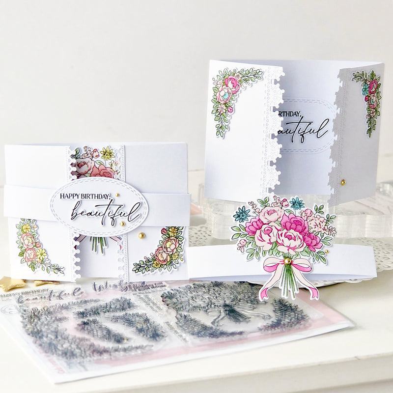 Celebrate in Blooms stamp