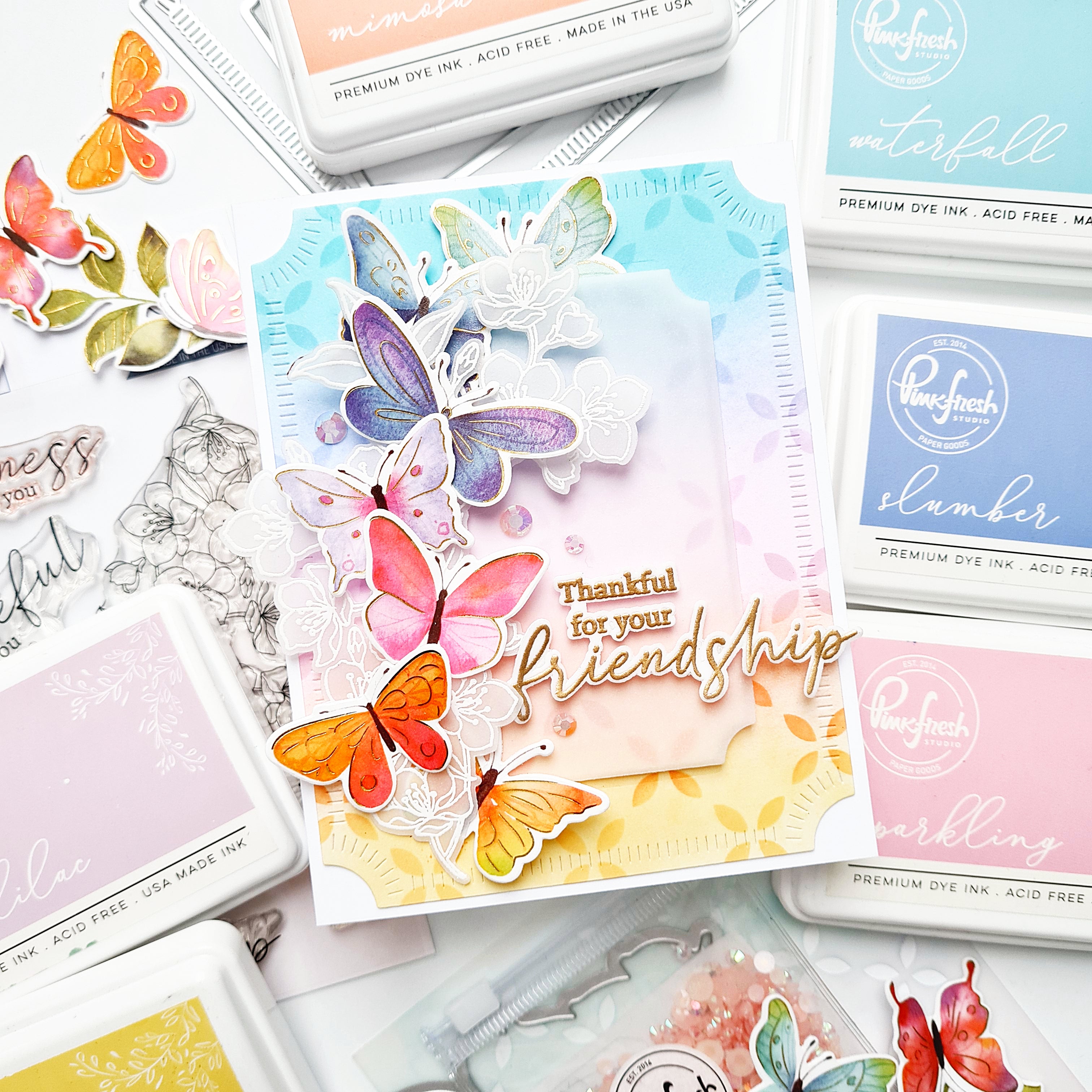 Fluttering Butterflies washi
