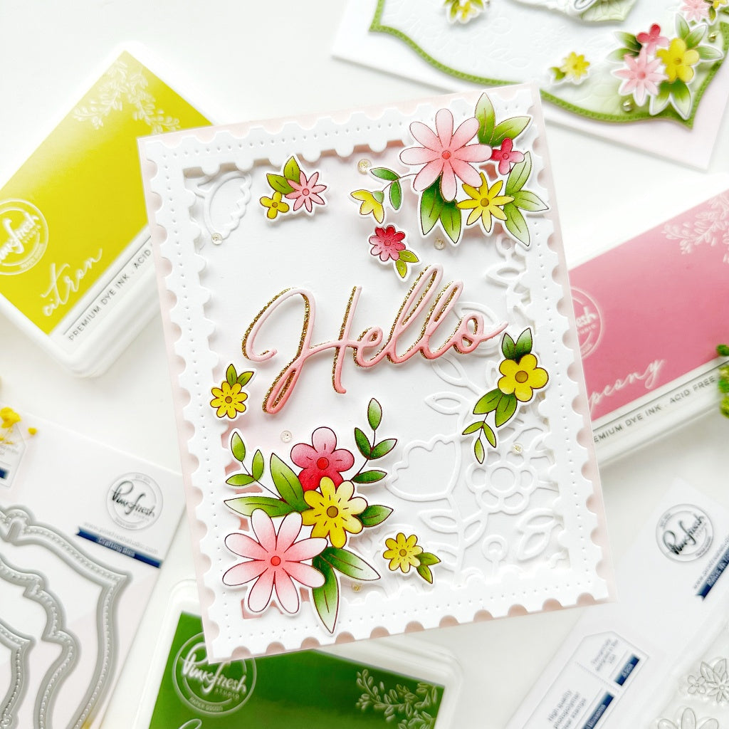Essentials: Nested Rectangles Postage Edge – Pinkfresh Studio
