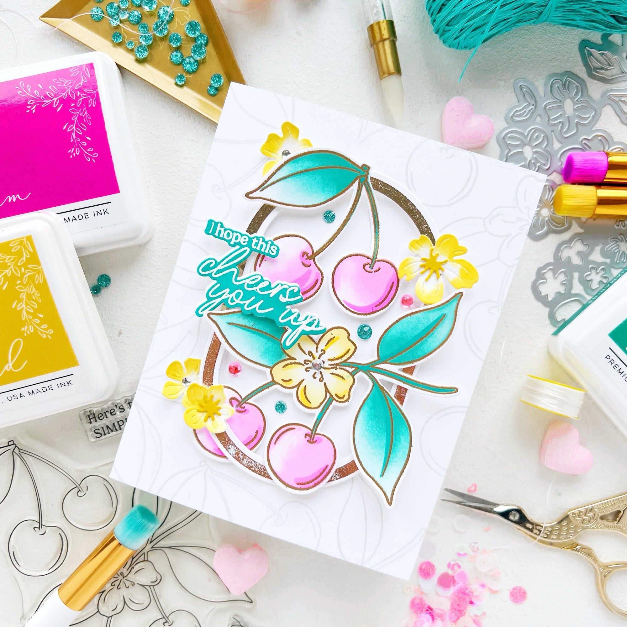Cherry Bliss stamp