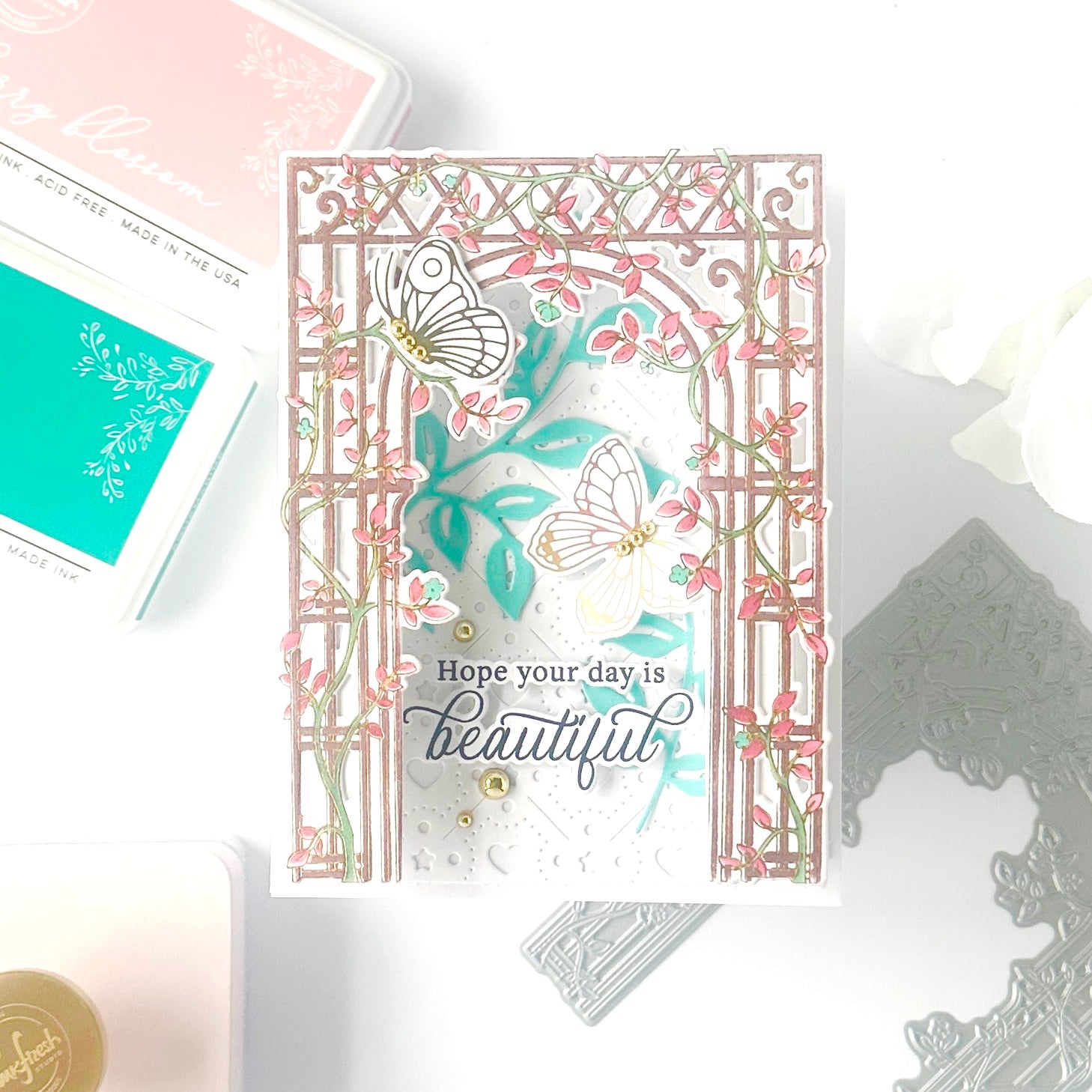 Blooming Arch die – Pinkfresh Studio